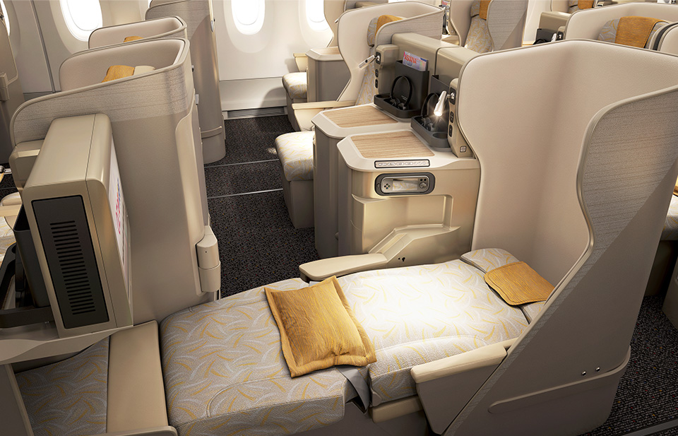 Asiana Airlines A380-800 cabin