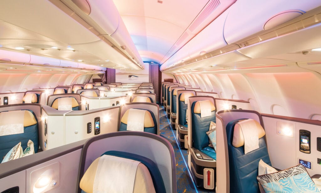 SriLankan Airlines A330-300 cabin