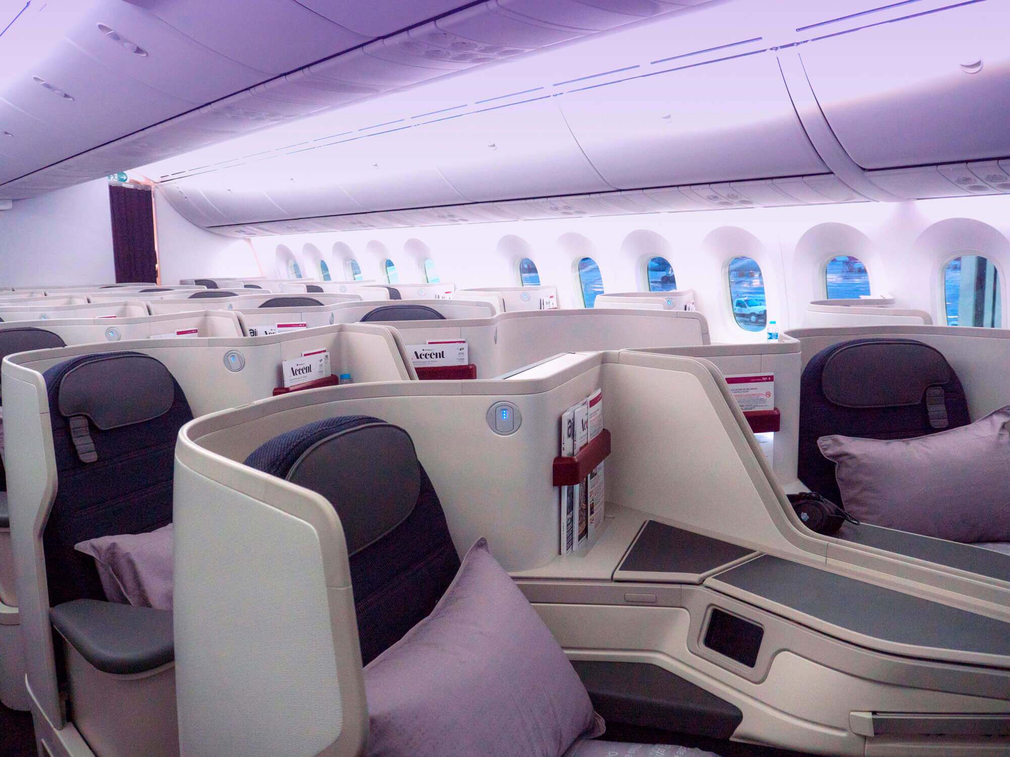 Aeroméxico 787-9 cabin