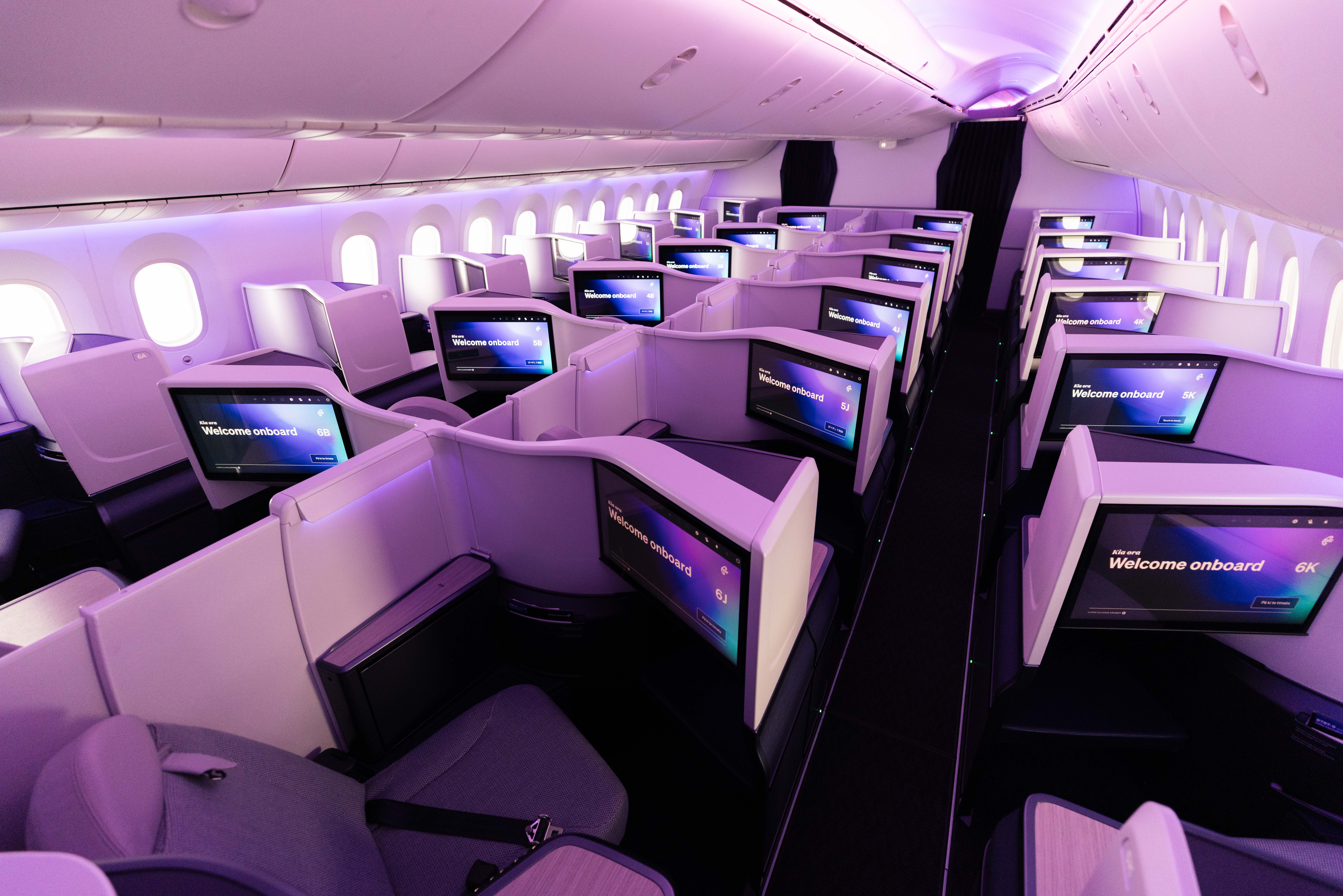 Air New Zealand 787-9 cabin
