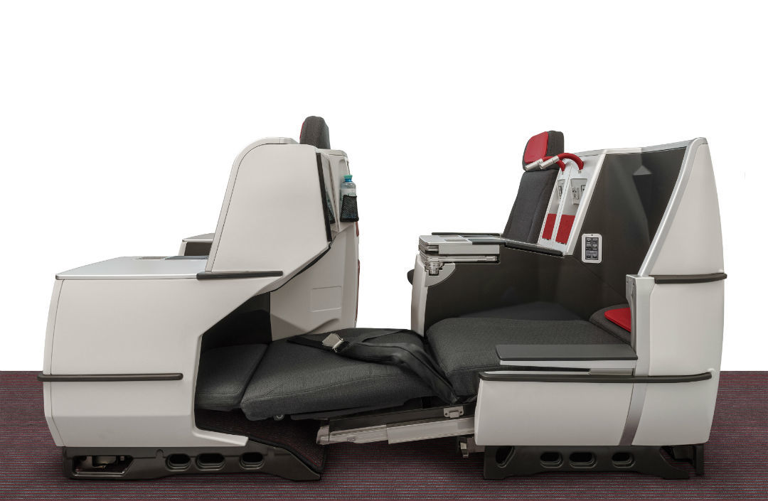 Austrian Airlines 767-300 cabin