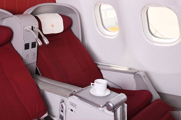 Hainan Airlines A330-200 cabin