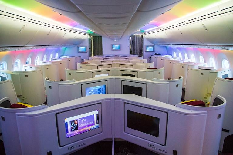 Hainan Airlines 787-9 cabin