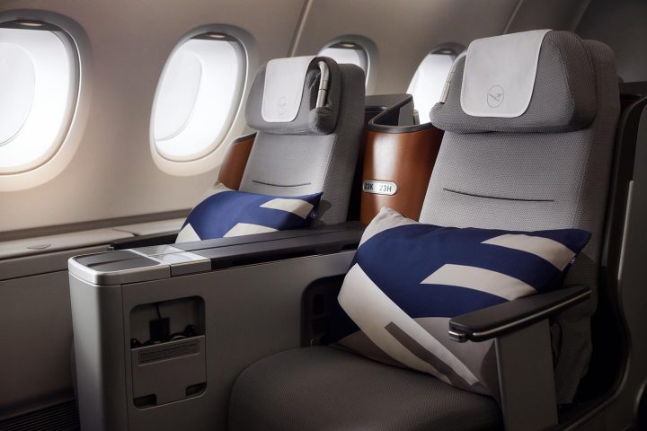 Lufthansa A380-800 cabin