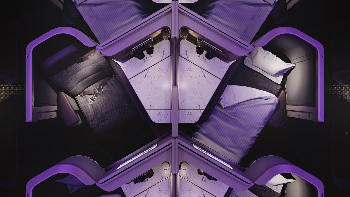 Etihad Airways 787-9 cabin