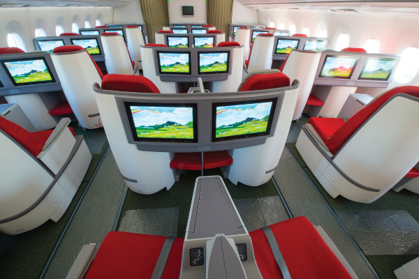 Ethiopian Airlines A350-900 cabin