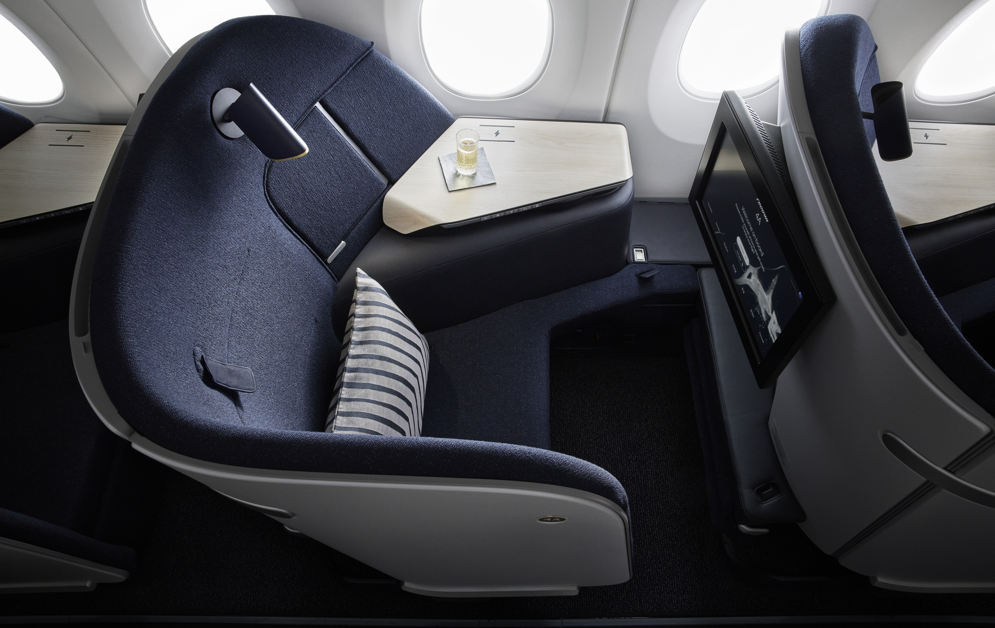 Qantas A330-300 cabin