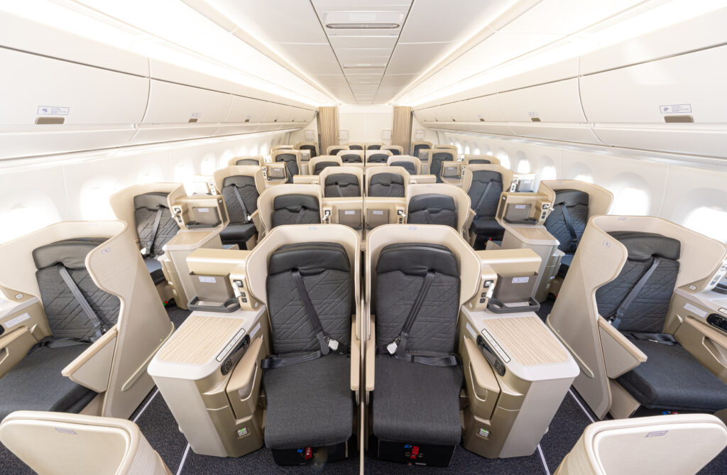 Korean Air A350-900 cabin