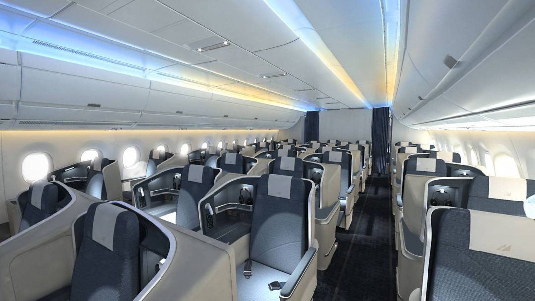 Philippine Airlines A350-900 cabin