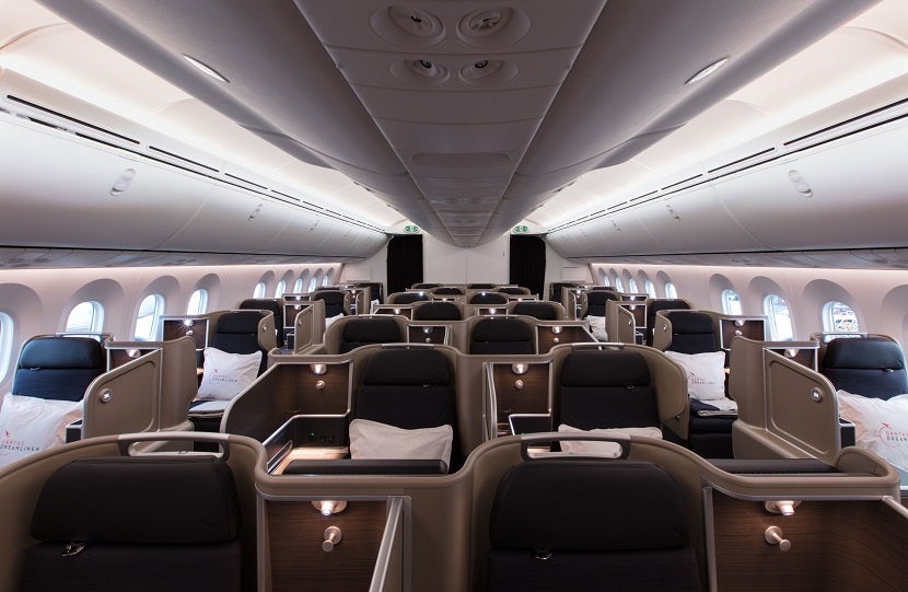 Qantas 787-9 cabin