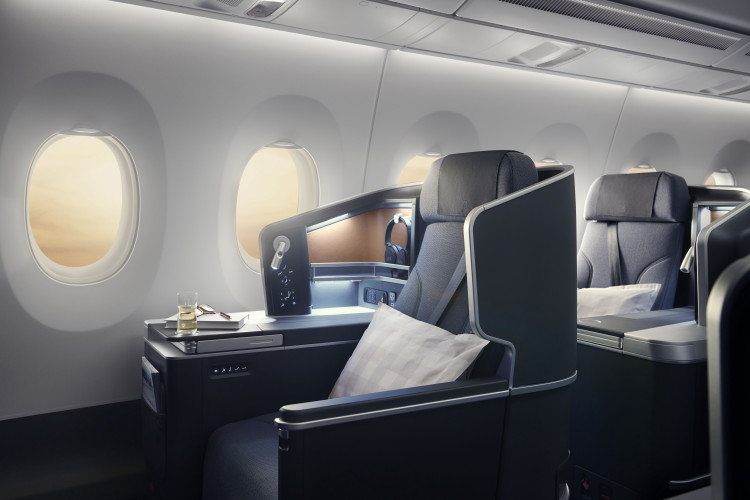 Scandinavian Airlines A350-900 cabin