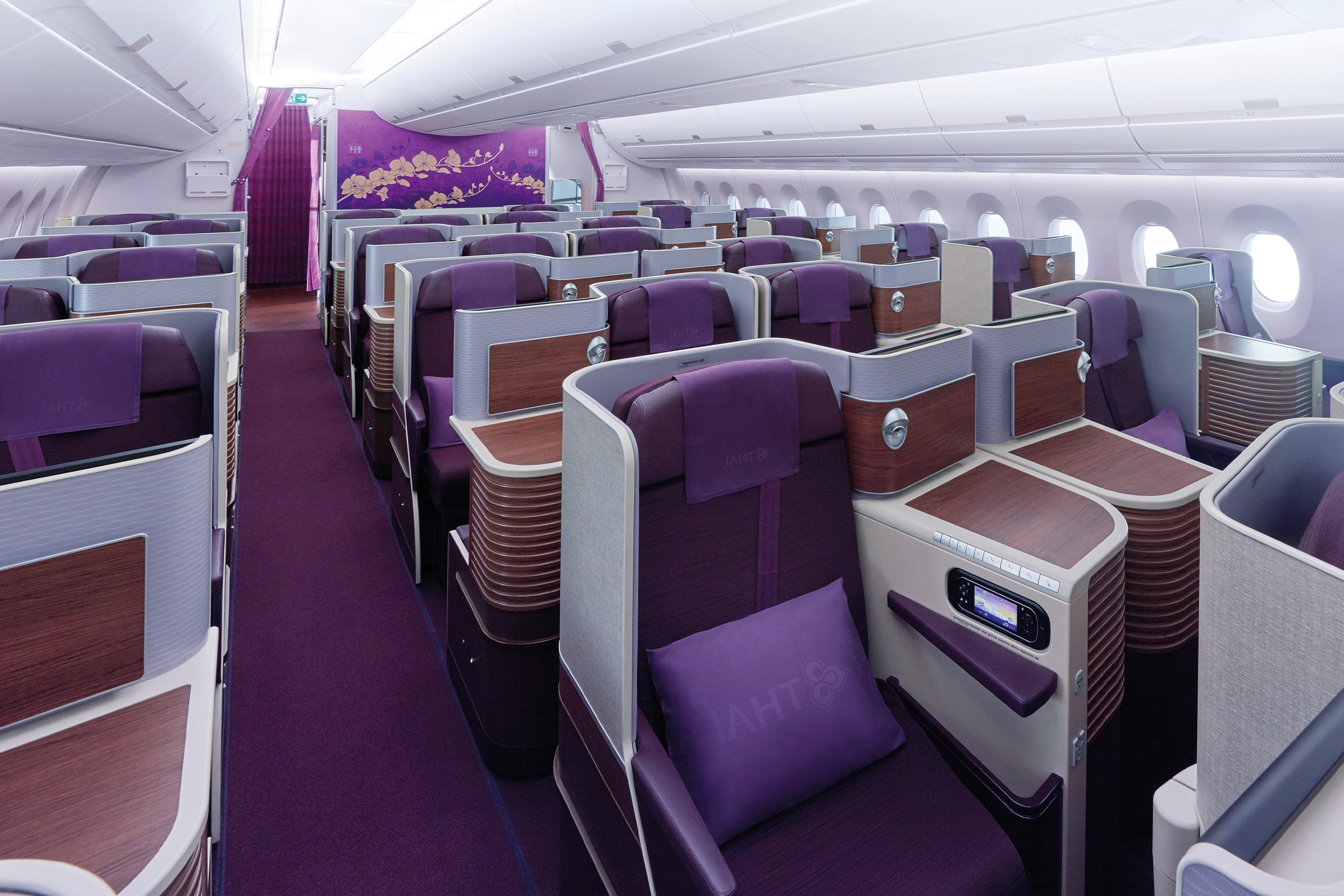 Thai Airways 777-300ER cabin