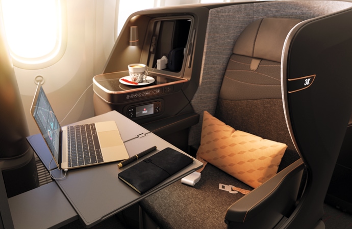 Turkish Airlines A350-900 cabin