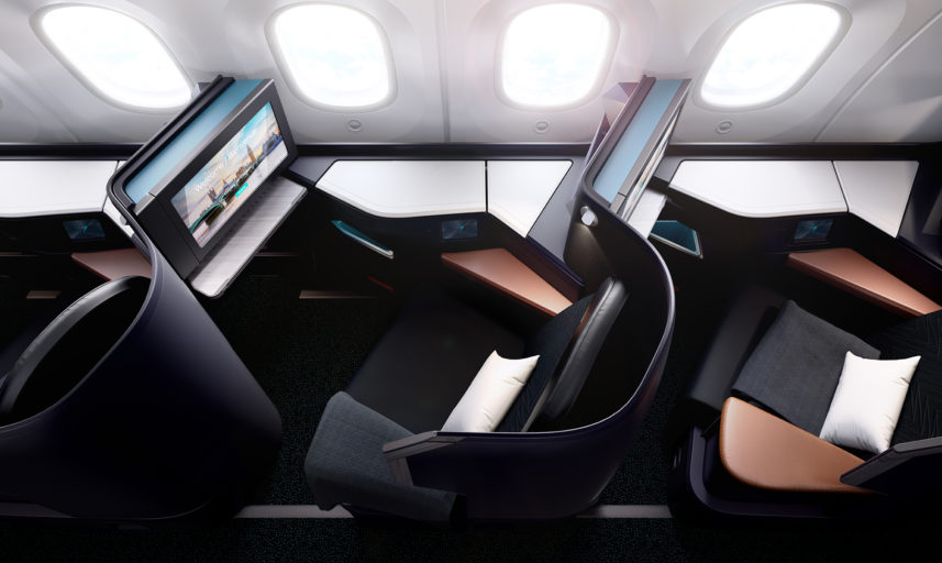 WestJet 787-9 cabin